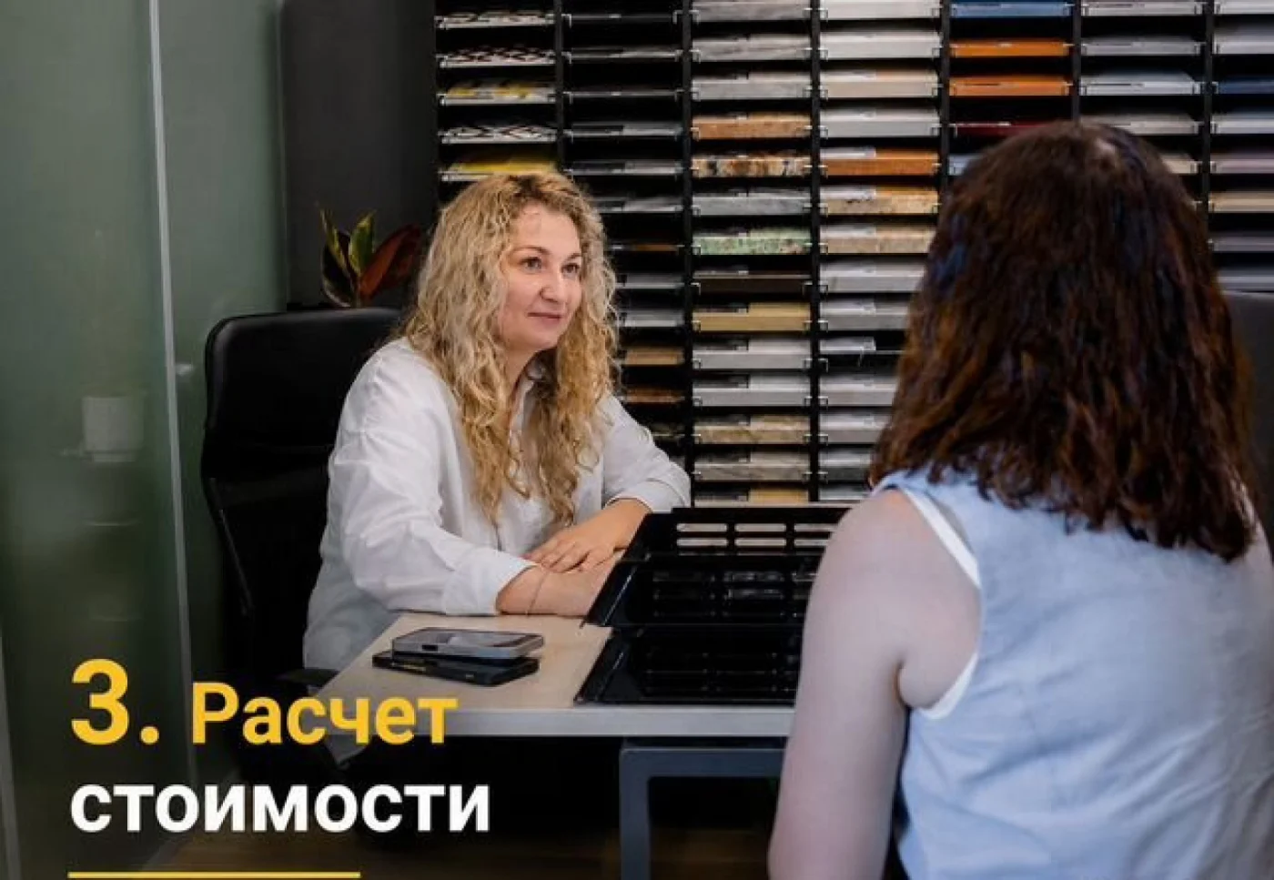 Кухня до потолка на заказ из ЛДСП графитовая